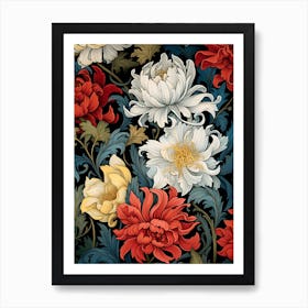 Floral Wallpaper 22 Art Print