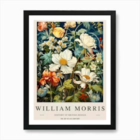 William Morris Print, Kew Gardens Print, London Print, William Morris Poster, Vintage Wall Art, Floral Art, Vintage Poster Art Print