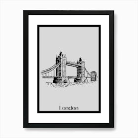 Tower Bridge London Art Print