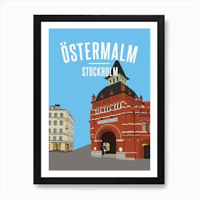 Östermalm Stockholm Sweden Art Print