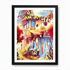 House In The Forest Art Print