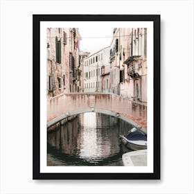 Venice Bridge, Italy Art Print