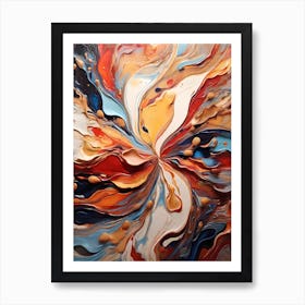 Abstract Painting 23 Art Print