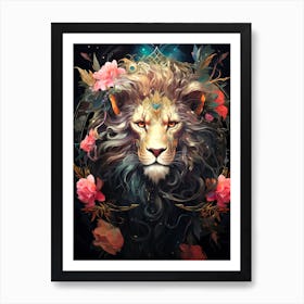 Lion Art 1 Art Print