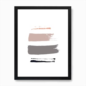 Peachy Art Print