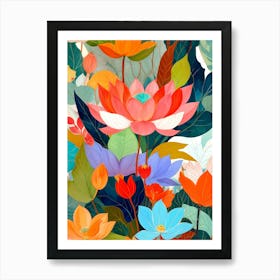 The Velvet Garden Art Print