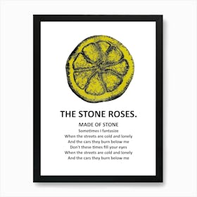 Stone Roses Art Print