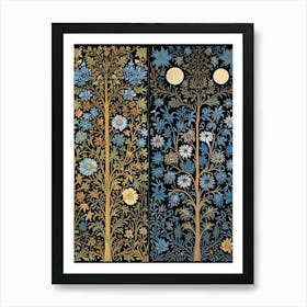 William Morris Tree Of Life 17 Art Print