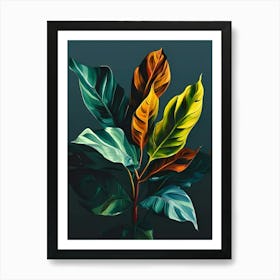 Leaves Of The Tree 1 Art Print