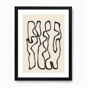 Minimal Abstract Art 11 Art Print