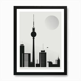 Berlin Minimalist Art Print