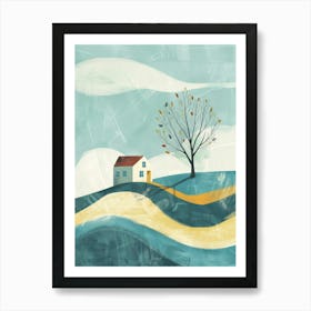 House On The Hill 2 Art Print