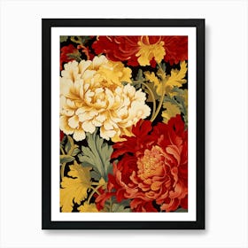 Carnations 4 Art Print