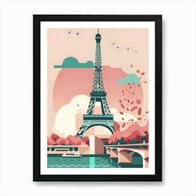 Paris Eiffel Tower 23 Art Print