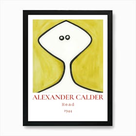 Alexander Calder Head 1 Art Print