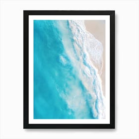 Aerial View Of The Beach 15 Art Print