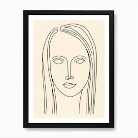 Portrait Of A Woman 32 Art Print