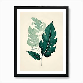 Fern Leaves 1 Art Print