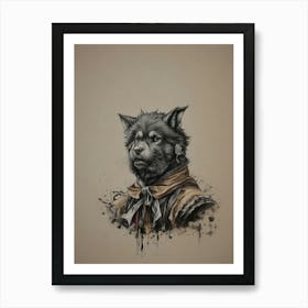 Wolf1 Art Print