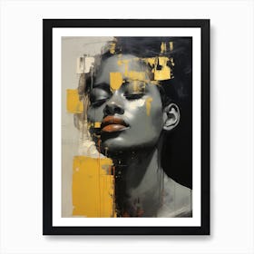 'Black Woman' Art Print