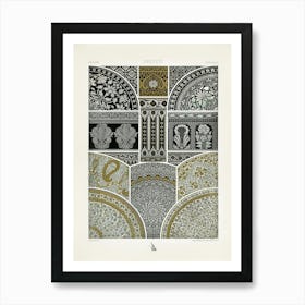 Indian Pattern, Albert Racine Art Print