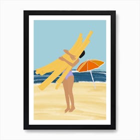 Summer With Kids Art Print