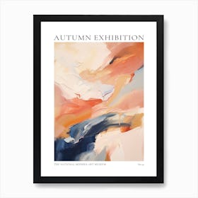 Autumn Exhibition Modern Abstract Poster 27 Art Print