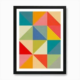 Geometric Shapes - CVV01 Art Print