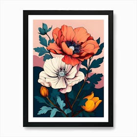 Poppies 40 Art Print