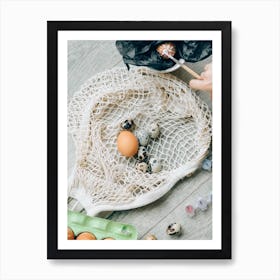 Easter Eggs 258 Art Print