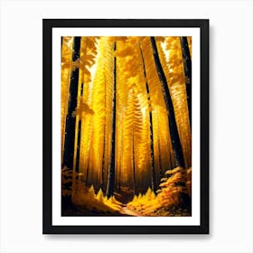 Autumn Forest 88 Art Print