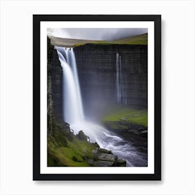 High Force Waterfall, United Kingdom Realistic Photograph (2) Art Print