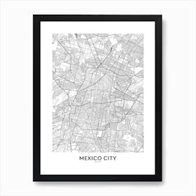 Mexico City Art Print