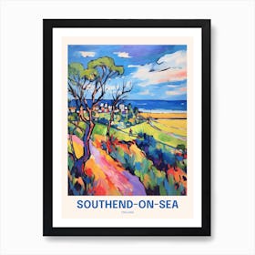 Southend On Sea England 4 Uk Travel Poster Art Print