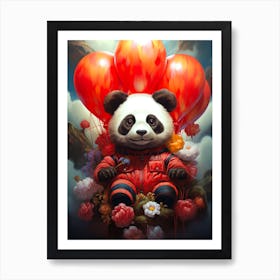 Panda Bear Art Print