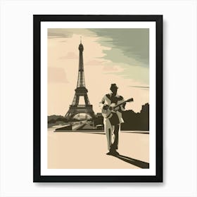 Eiffel Tower 3 Art Print