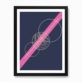 Alignment left Art Print