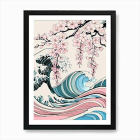 Great Wave Off Kan Art Print