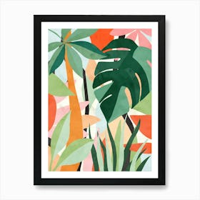 Tropical Jungle 1 Art Print