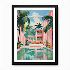 Barbados Mansion With A Pool 2 Art Print