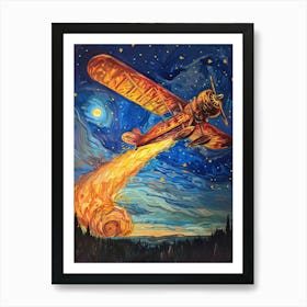 Fire In The Sky Art Print