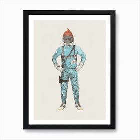 Zissou In Space Art Print