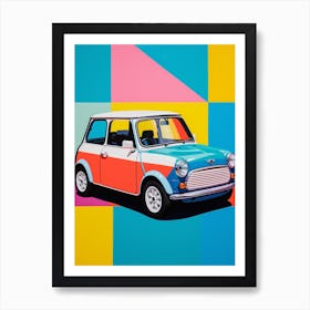 Mini Cooper Colour Burst 2 Art Print