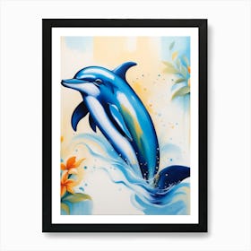 Dolphin Painting Art Print