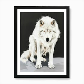 White Wolf 1 Art Print