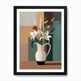 Flowers In A Vase 21 Art Print