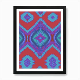 Aztec Pattern 2 Art Print