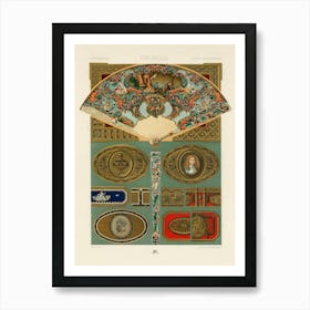 18th Century Pattern, Albert Racine (8) Art Print