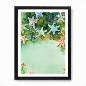 Sea Star (Starfish) II Storybook Watercolour Art Print