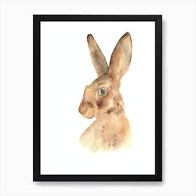 Hare 2 Art Print